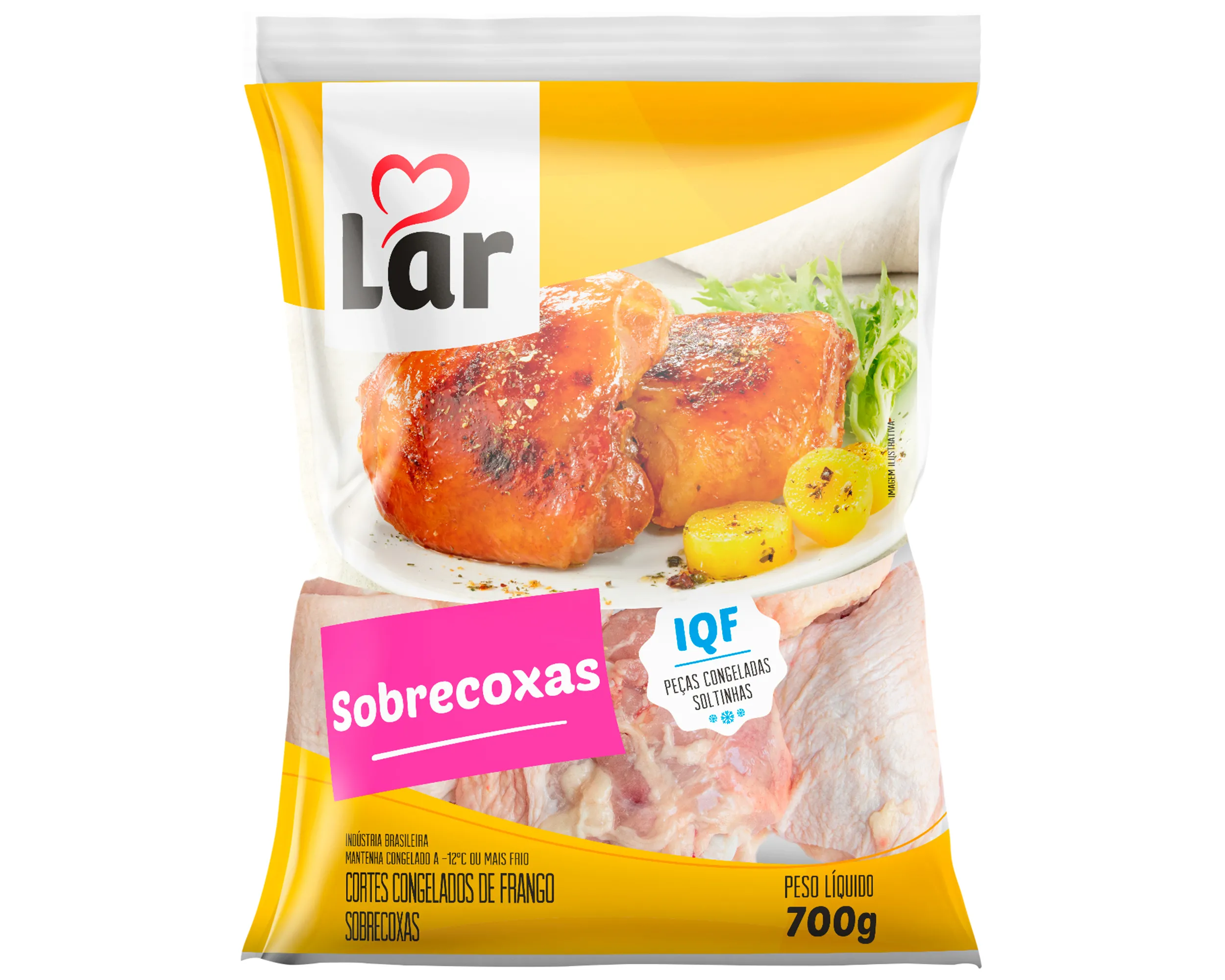 Sobrecoxa de Frango Lar IQF 1kg - 0DZ5YET8
