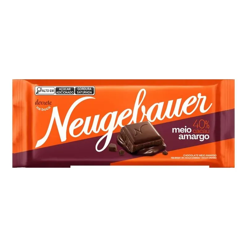 Chocolate Barra Neugebauer 40% Cacau 80g - 03QOTPFO