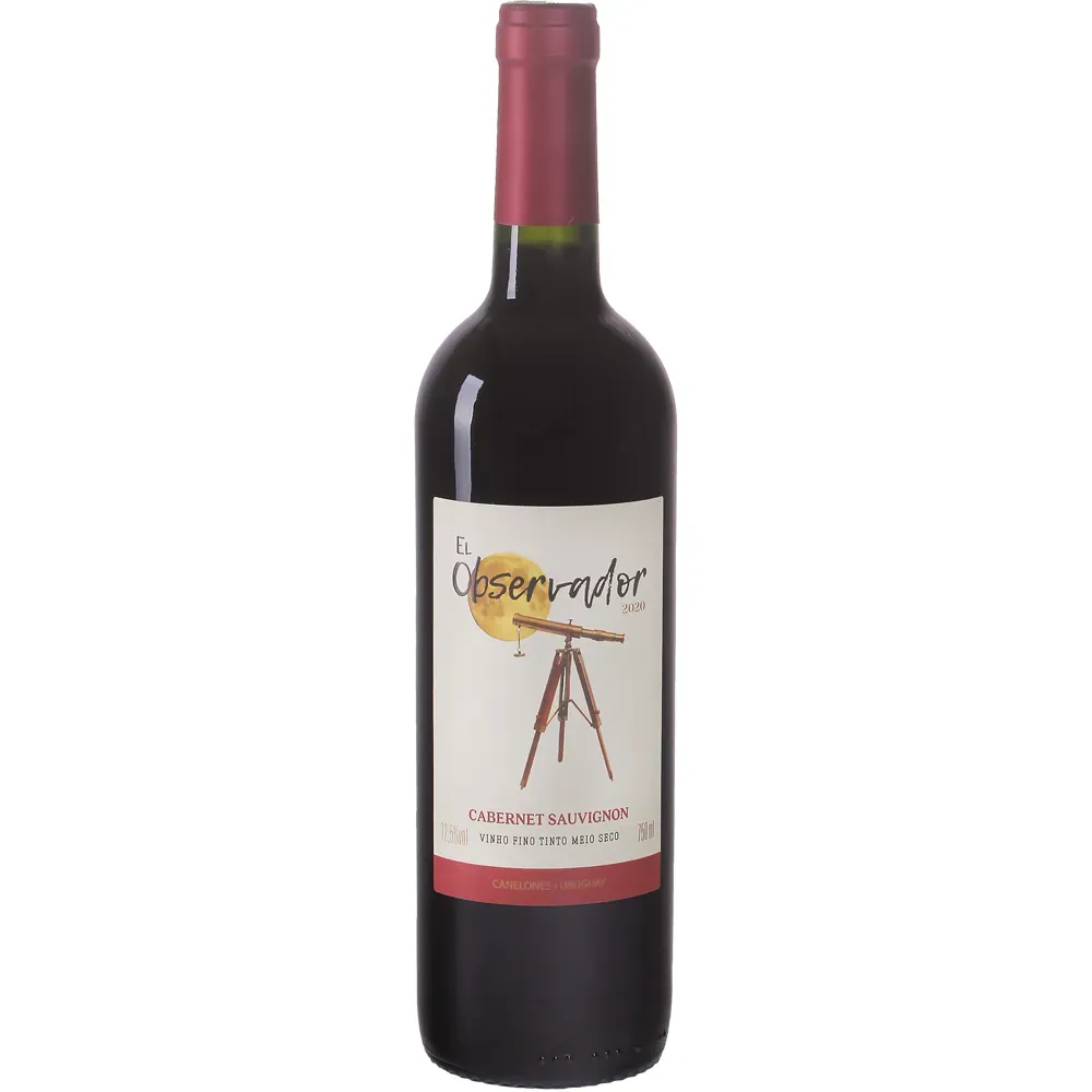 Vinho Uruguaio El Observador 750ml Cabernet Sauvignon - VUEOCABERNET-1UND